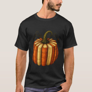 Book Pumpkin Fall Halloween Teacher Librarians Boo T-Shirt