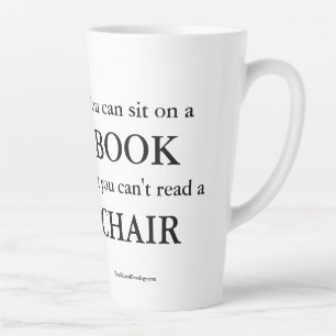 Book Quote Latte Mug