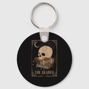 Book Reader Card Pagan Goblincore Goth Occult Book Keychain