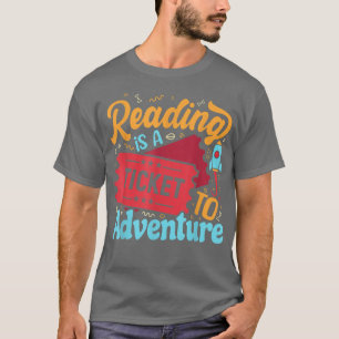 Book Reading Humour Bookworm Pun Book Lover Tet De T-Shirt