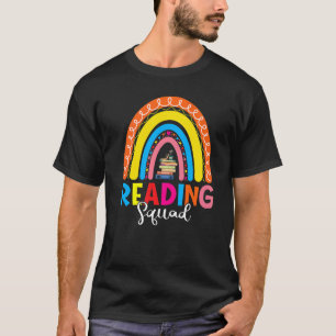 Book Reading Lover Bookish Bookworm Rainbow Readin T-Shirt
