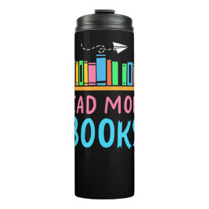 book reading reader english teacher Copy Thermal Tumbler