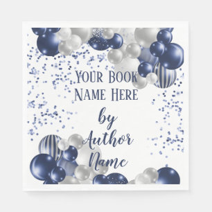 Book Release Launch Signing Party Napkin