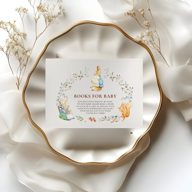 Book Request Peter Rabbit Books for Baby  Enclosure Card (Creator Uploaded)