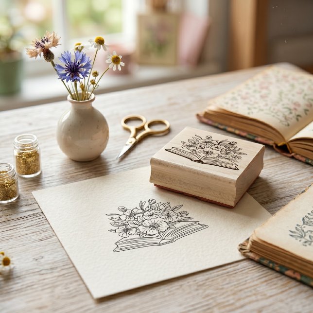 Book Rubber Stamp (Creator Uploaded)