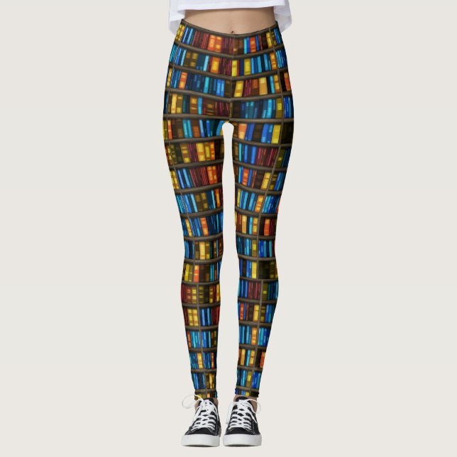 Book Shelf Leggings (Front)