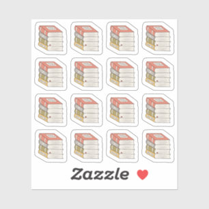 Book Stack for Book Lovers Library Collage Planner