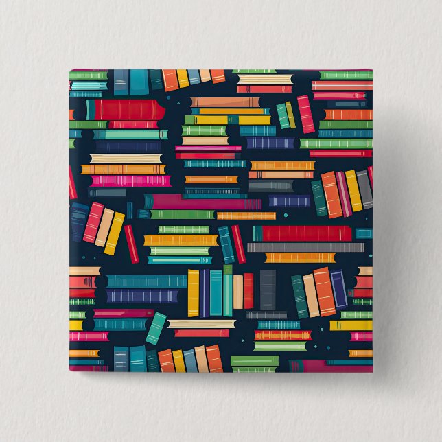 Book Stacks Button (Front)