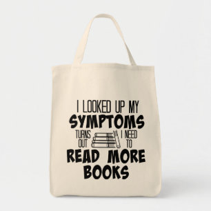 Book Symptoms Tote Bag