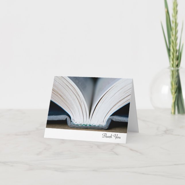 Book Thank You Card (Front)