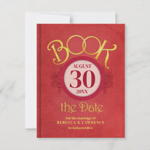 Book the Date Wedding Announcement