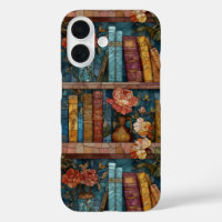 Book Theme Stained Glass Phone Case