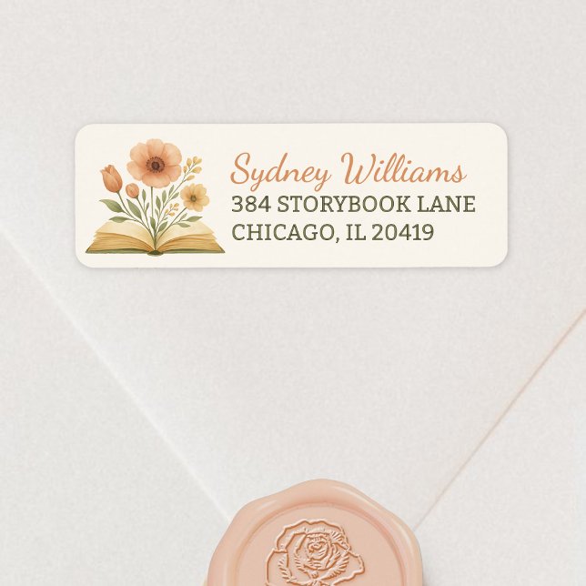 Book Themed Bridal Shower - Watercolor Floral  (Creator Uploaded)