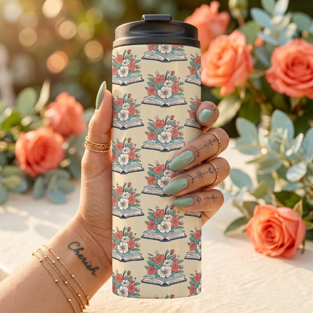 Book Thermal Tumbler (Creator Uploaded)