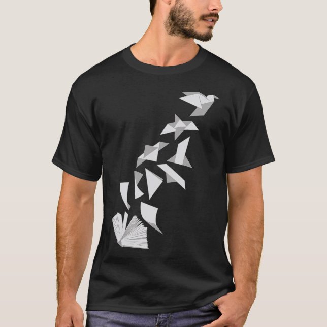 Book To Bird T-Shirt (Front)