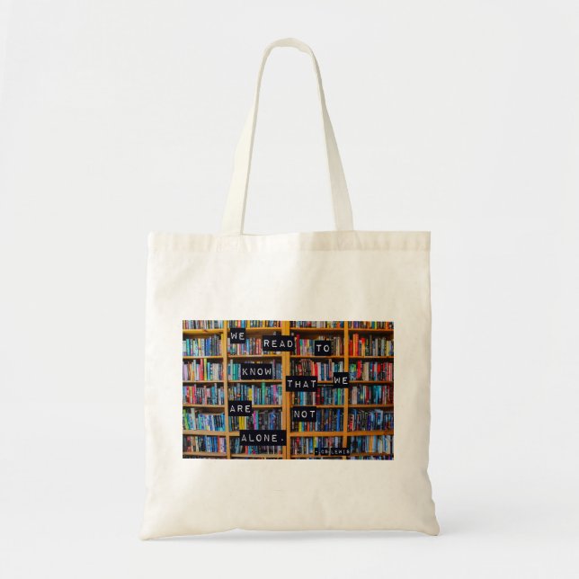 Book Tote Bag (Front)