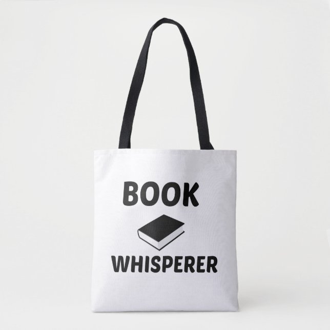 BOOK WHISPERER TOTE BAG (Front)