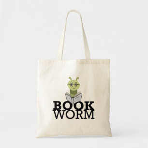 BOOK worm-Book Lovers tote Bag