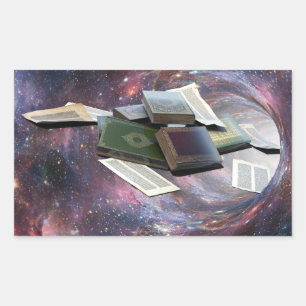 Book Wormhole Sticker