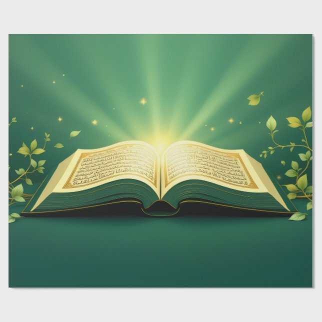 Book Wrapping Paper (Flat)