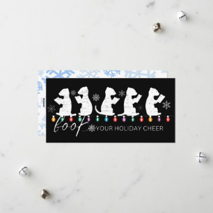 Book your Holiday Cheer Funny Christmas Ferrets 