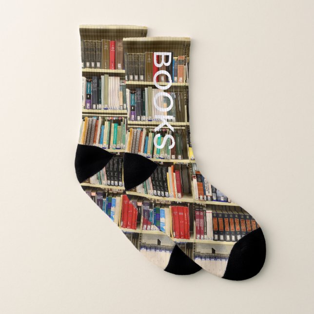 Bookcase Socks (Pair)