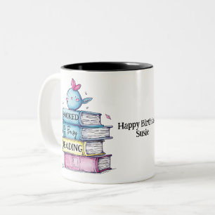 Booked & Busy Reading mug Funny Introvert