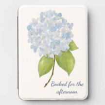 Booked for the Afternoon Blue Hydrangea