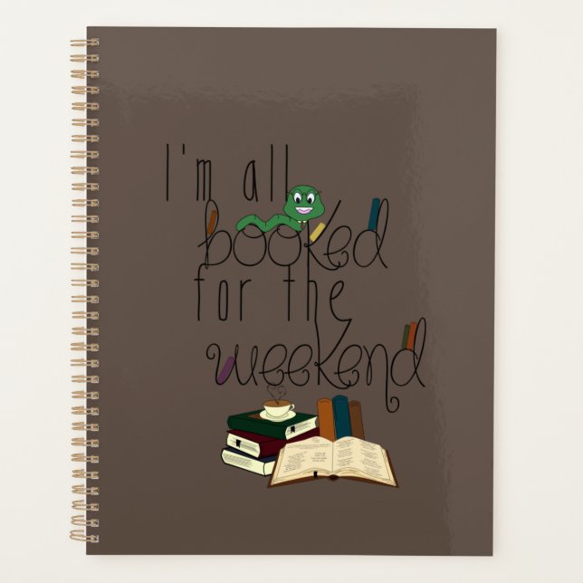 Booked Weekend Planner (Front)