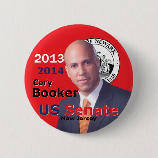 Booker Senate 2013 2 Inch Round Button
