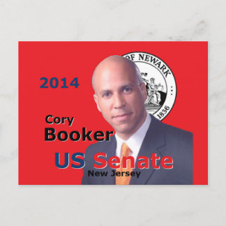 Booker Senate 2014 Postcard