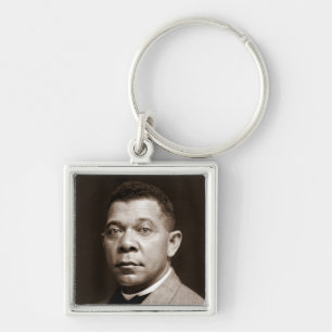 Booker T Washington, African American Civil Rights Keychain