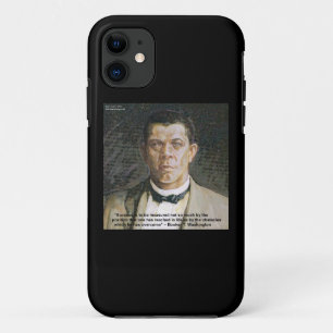 Booker T Washington & Success Quote iPhone 5 Case