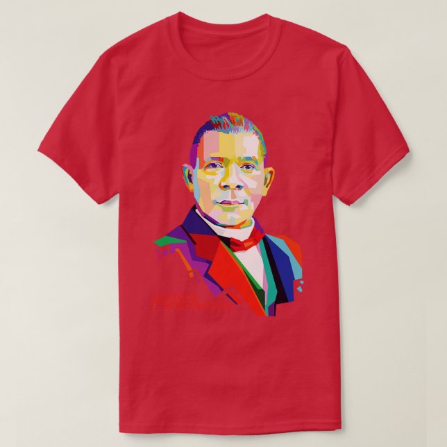 Booker T Washington TShirt (Design Front)