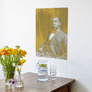 Booker Taliaferro Washington: Black Educator Foil Prints