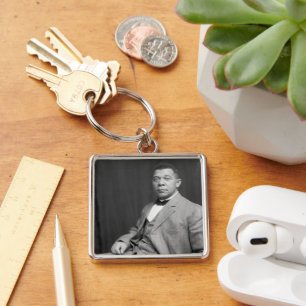 Booker Taliaferro Washington: Black Educator Keychain