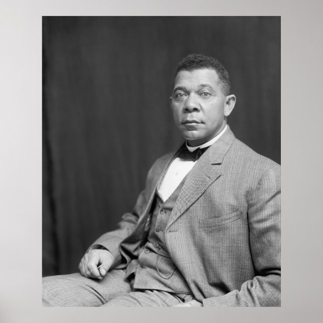 Booker Taliaferro Washington: Black Educator Poster (Front)