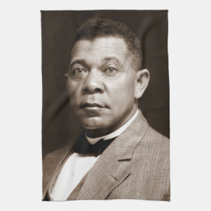 Booker Washington: African American Educator Kitchen Towel