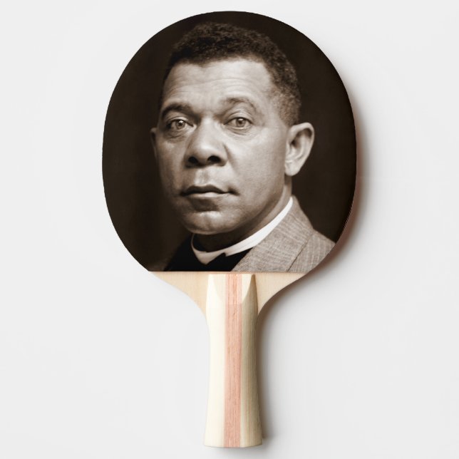 Booker Washington: African American Educator Ping Pong Paddle (Front)