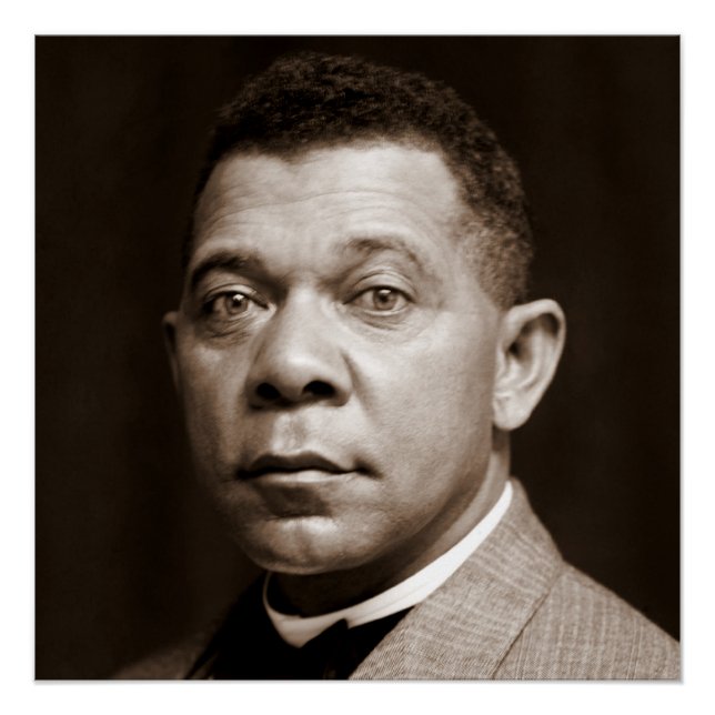 Booker Washington: African American Educator Poster (Front)
