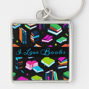 Booking It Colourful Keychain