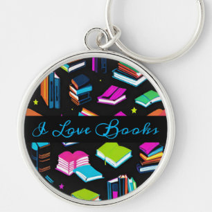 Booking It Colourful Keychain