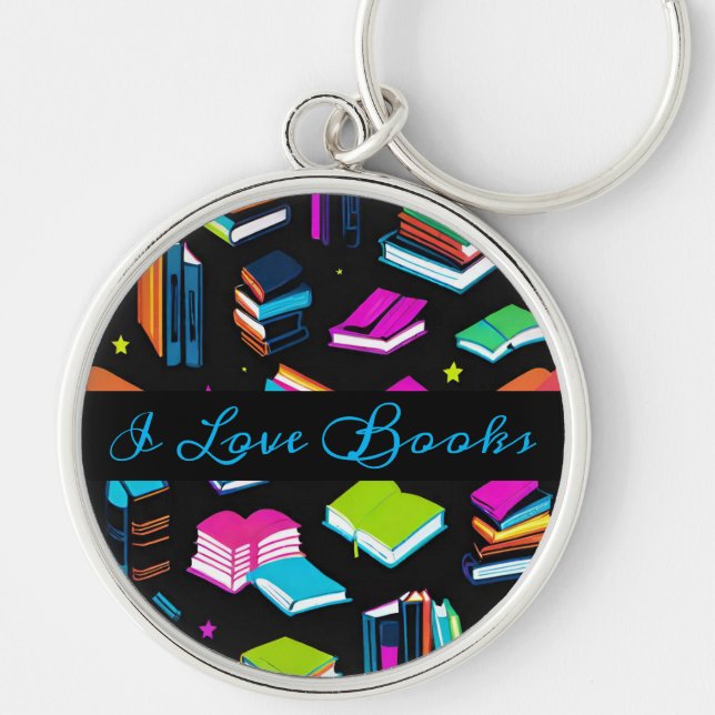 Booking It Colourful Keychain (Front)