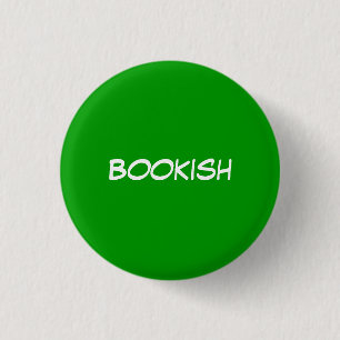 Bookish 1 Inch Round Button