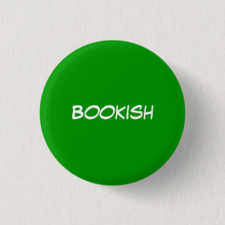 Bookish 1 Inch Round Button