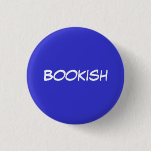 Bookish 1 Inch Round Button