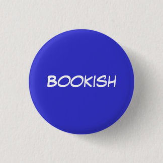 Bookish 1 Inch Round Button