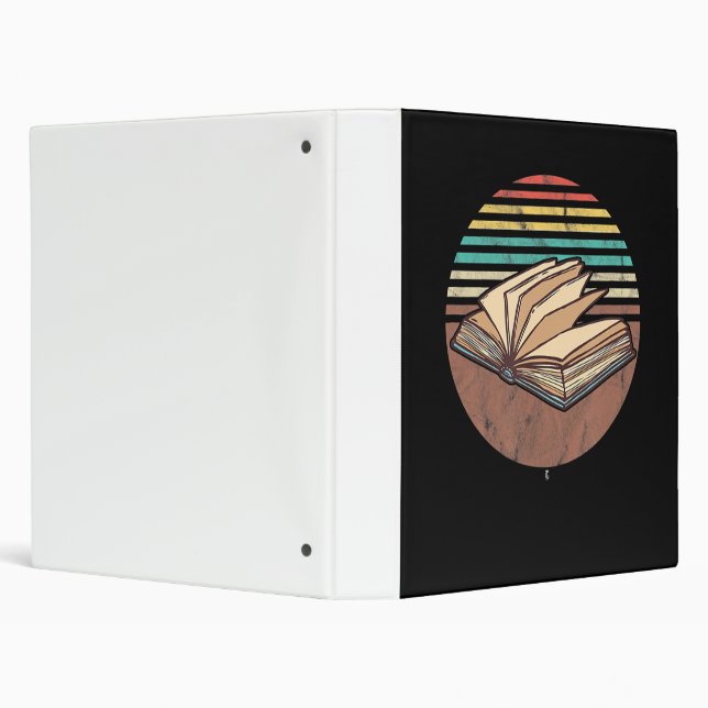 bookish  avid book lovers readers gift binder (Background)