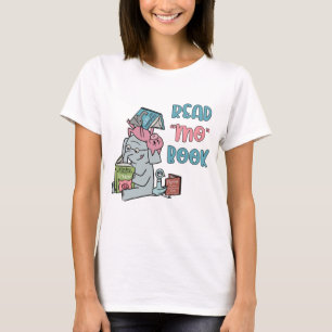 Bookish Book A Day Read More Book Lover Bookworm T-Shirt
