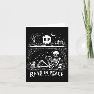 Bookish book lover funny reading banned books nerd card